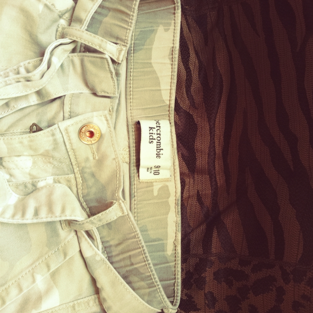 Abercrombie Kids Camo jeans